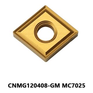 Original Mitsubishi CNMG120408-GM MC7025 Carbide Turning Insert - Diamond 80° | Steel (10 PCS)