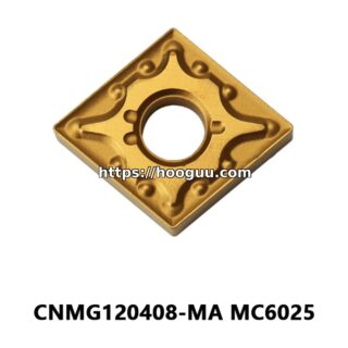 Original Mitsubishi CNMG120408-MA MC6025 Carbide Turning Insert - Diamond 80° | Steel, Carbon Steel (10 PCS)