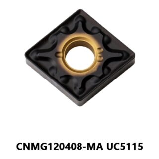 Original Mitsubishi CNMG120408-MA UC5115 Carbide Turning Insert - Diamond 80° | Steel, Carbon Steel (10 PCS)