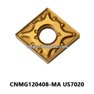 Original Mitsubishi CNMG120408-MA US7020 Carbide Turning Insert – Diamond 80° | Steel, Carbon Steel (10 PCS)