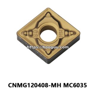 Original Mitsubishi CNMG120408-MH MC6035 Carbide Turning Insert - Diamond 80° (10 PCS)