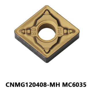 Original Mitsubishi CNMG120408-MH MC6035 Carbide Turning Insert - Diamond 80° (10 PCS)