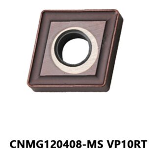 Original Mitsubishi CNMG120408-MS Carbide Turning Insert - Diamond 80° (10 PCS) CNMG120408-MS VP10RT