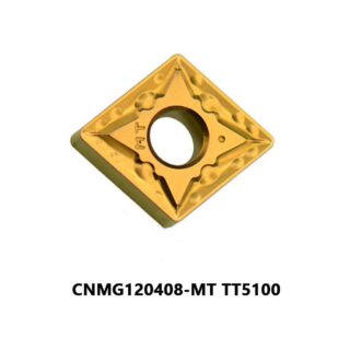 Original TaeguTec CNMG120408-MT TT5100 Carbide Turning Insert - Diamond 80° (10 PCS)