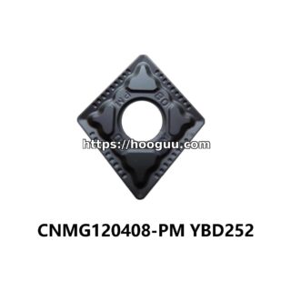 Original ZCC-CT CNMG120408-PM YBD252 Carbide Turning Insert - Diamond 80° | Steel & More (10 PCS)