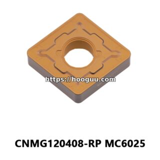 Original Mitsubishi CNMG120408-RP MC6025 Carbide Turning Insert - Diamond 80° | Steel (10 PCS)