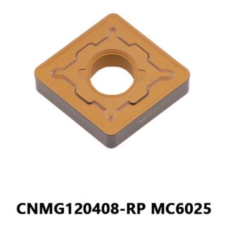 Original Mitsubishi CNMG120408-RP MC6025 Carbide Turning Insert - Diamond 80° | Steel (10 PCS)