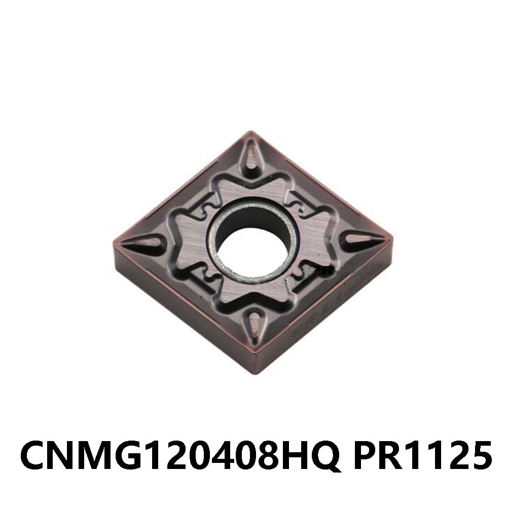 Kyocera CNMG120408HQ PR1125 Carbide Turning Insert - Diamond 80° | Steel, Carbon Steel (10 PCS)