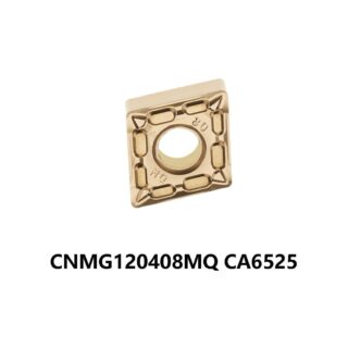 Original Kyocera CNMG120408MQ CA6525 Carbide Turning Insert - Diamond 80° | Steel (10 PCS)