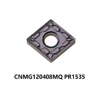 Original Kyocera CNMG120408MQ PR1535 Carbide Turning Insert - Diamond 80° (10 PCS)