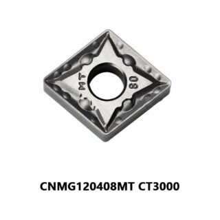 Original TaeguTec CNMG120408MT CT3000 Carbide Turning Insert - Diamond 80° (10 PCS)