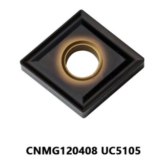 Original Mitsubishi CNMG120408 UC5105 Carbide Turning Insert - Diamond 80° | Steel (10 PCS)