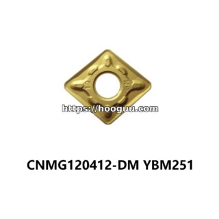 Original ZCC-CT CNMG120412-DM YBM251 Carbide Turning Insert - Diamond 80° | Steel, Stainless Steel (10 PCS)