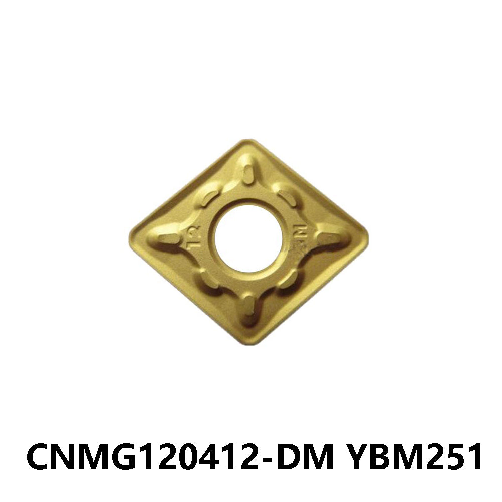 Zcc.ct 100% Original CNMG120412-DM YBM251 turning Insert 10 pcs