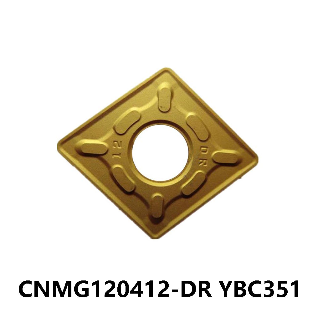 Zcc.ct 100% Original CNMG120412-DR YBC351 Turning Insert 10 pcs