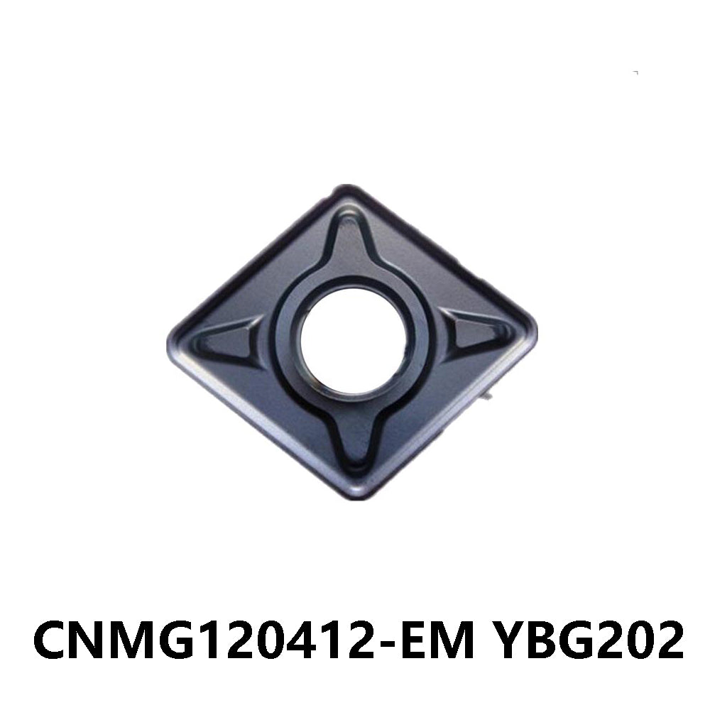 Zcc.ct 100% Original CNMG120412-EM YBG202 Turning Insert 10 pcs