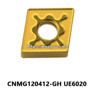 Original Mitsubishi CNMG120412-GH UE6020 Carbide Turning Insert - Diamond 80° | Steel, Stainless Steel (10 PCS)