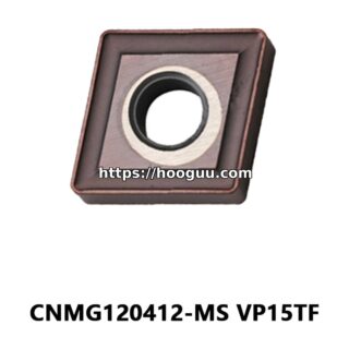 Original Mitsubishi CNMG120412-MS VP15TF Carbide Turning Insert - Diamond 80° | Steel, Cast Iron (10 PCS)