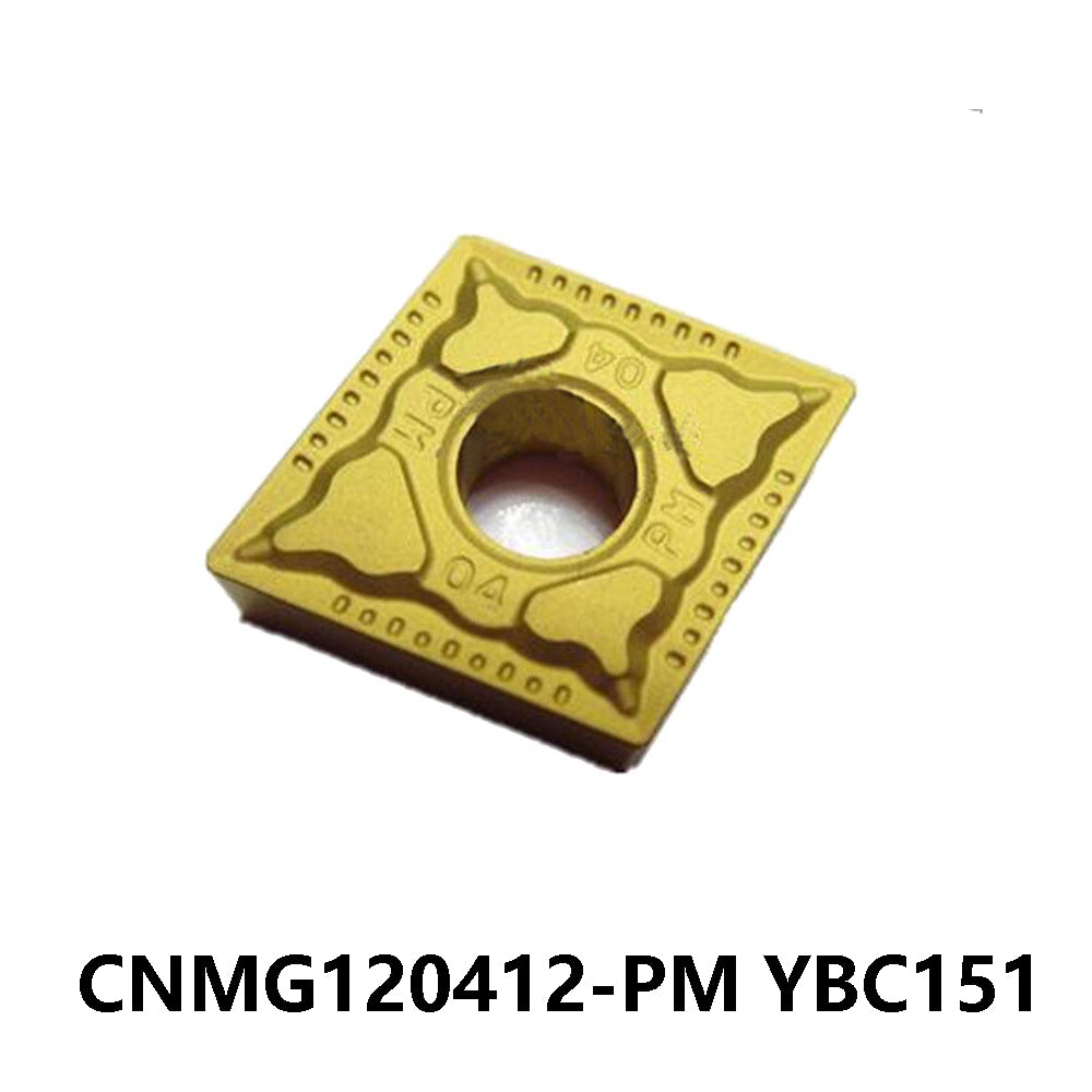 Zcc.ct 100% Original CNMG120412-PM YBC151 turning Insert 10 pcs
