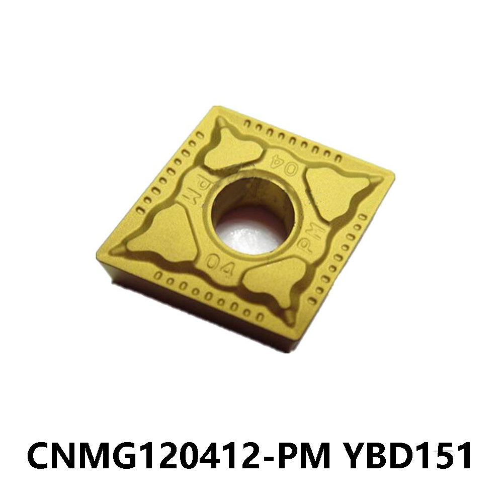 Zcc.ct 100% Original CNMG120412-PM YBD151 turning Insert 10 pcs