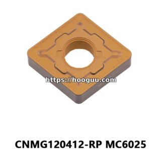 Original Mitsubishi CNMG120412-RP MC6025 Carbide Turning Insert - Diamond 80° | Steel (10 PCS)