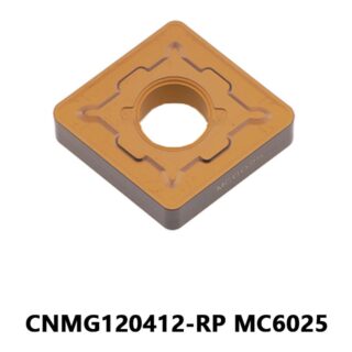 Original Mitsubishi CNMG120412-RP MC6025 Carbide Turning Insert - Diamond 80° | Steel (10 PCS)