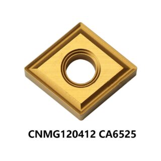 Original Kyocera CNMG120412 CA6525 Carbide Turning Insert - Diamond 80° | Steel (10 PCS)