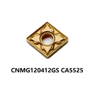 Original Kyocera CNMG120412GS CA5525 Carbide Turning Insert - Diamond 80° | Steel (10 PCS)