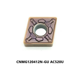 Original Sumitomo CNMG120412N-GU AC520U Carbide Turning Insert - Diamond 80° (10 PCS)