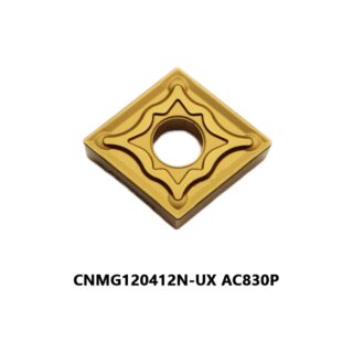 Original Sumitomo CNMG120412N-UX AC830P Carbide Turning Insert - Diamond 80° | Steel (10 PCS)
