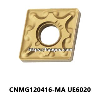 Original Mitsubishi CNMG120416-MA UE6020 Carbide Turning Insert - Diamond 80° | Steel (10 PCS)