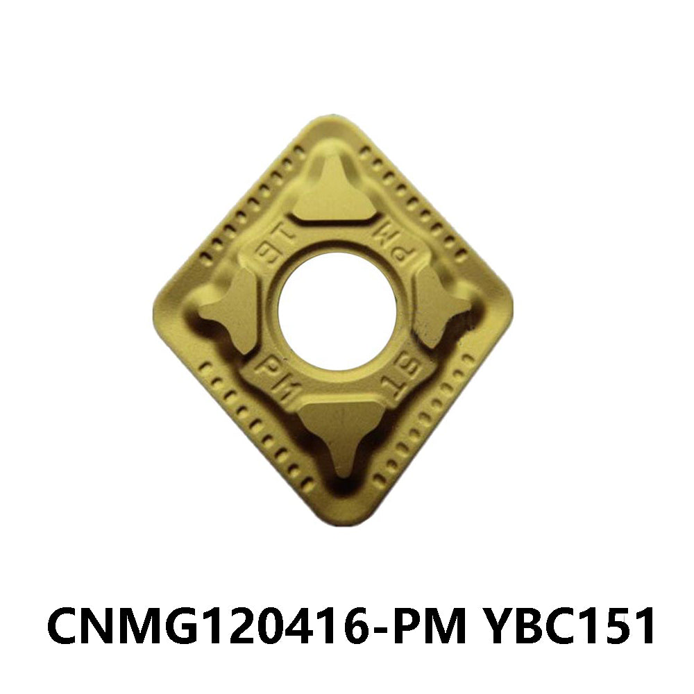 Zcc.ct 100% Original CNMG120416-PM YBC151 turning Insert 10 pcs
