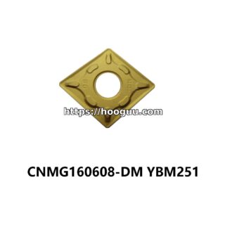 Original ZCC-CT CNMG160608-DM YBM251 Carbide Turning Insert - Diamond 80° | Steel, Stainless Steel (10 PCS)