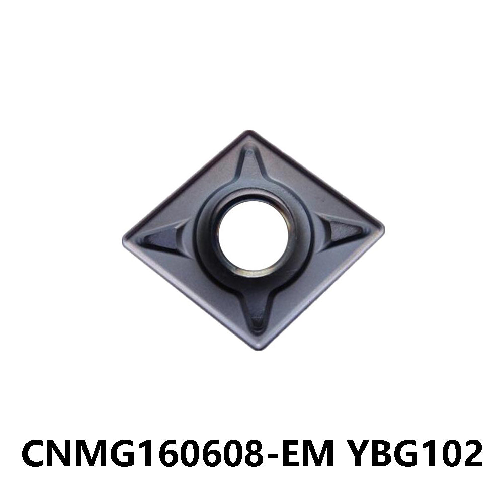 Zcc.ct 100% Original CNMG160608-EM YBG102 Turning Insert 10 pcs