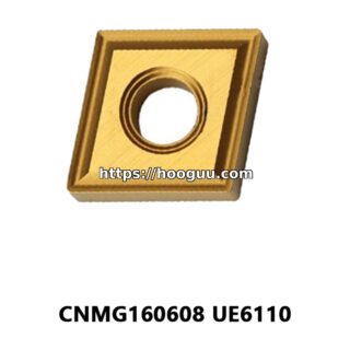 Original Mitsubishi CNMG160608 UE6110 Carbide Turning Insert - Diamond 80° | Steel (10 PCS)