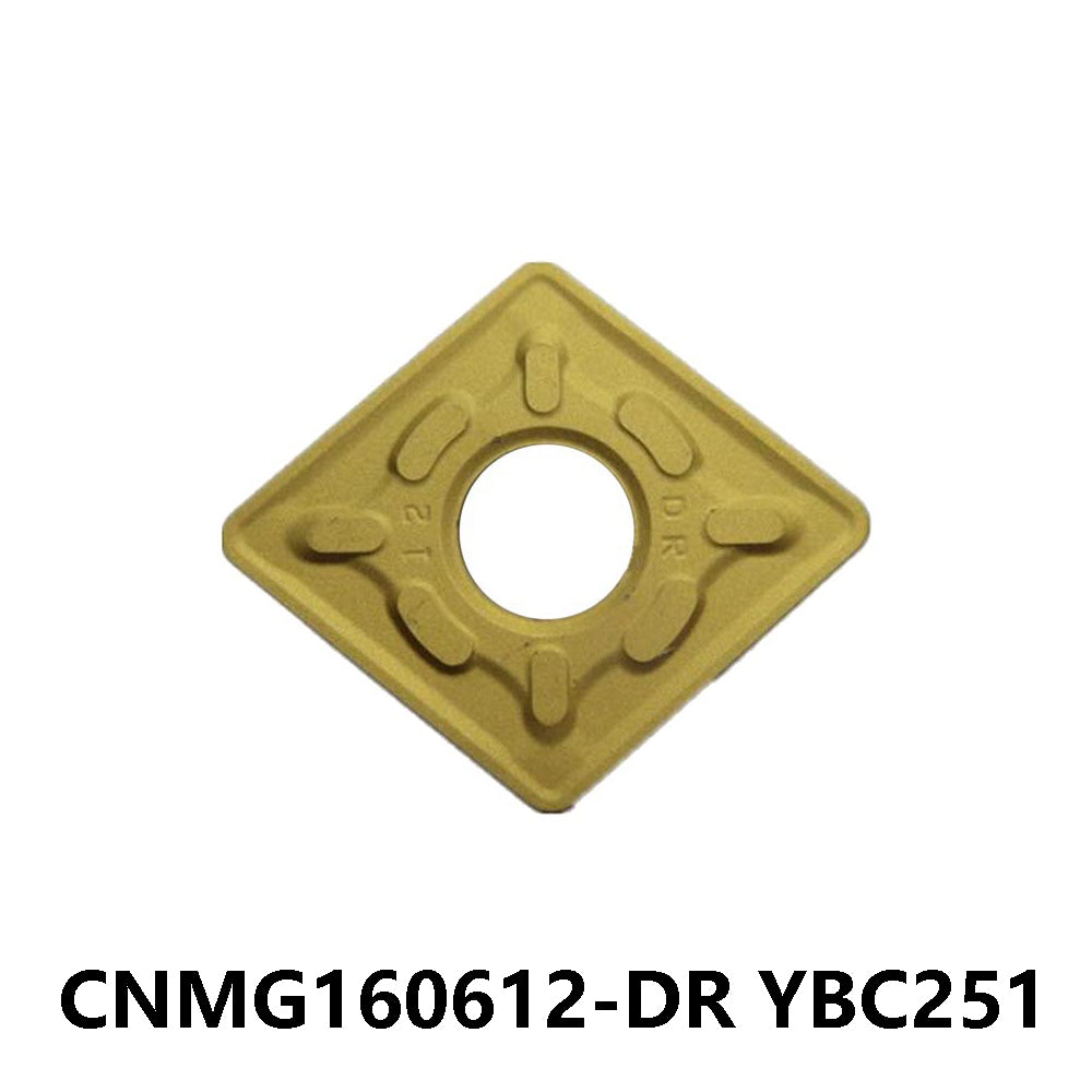 Zcc.ct 100% Original CNMG160612-DR YBC251 Turning Insert 10 pcs
