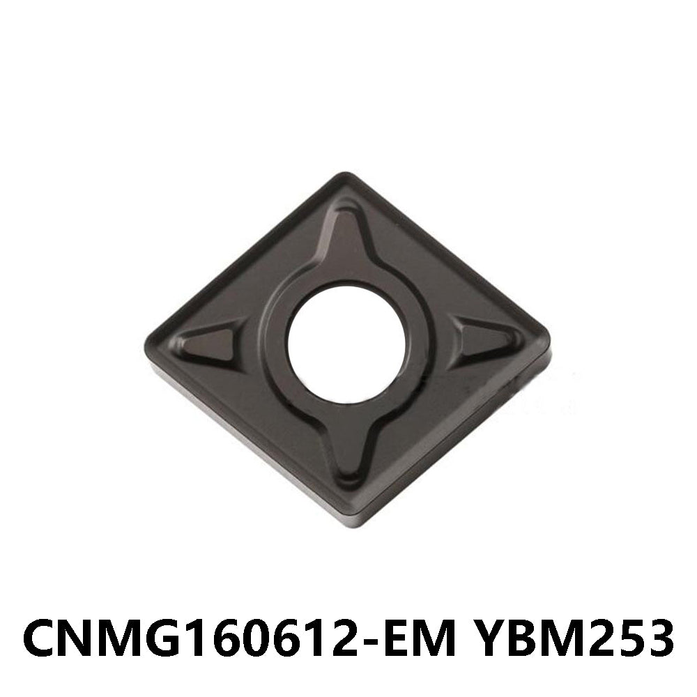 Zcc.ct 100% Original CNMG160612-EM YBM253 Turning Insert 10 pcs