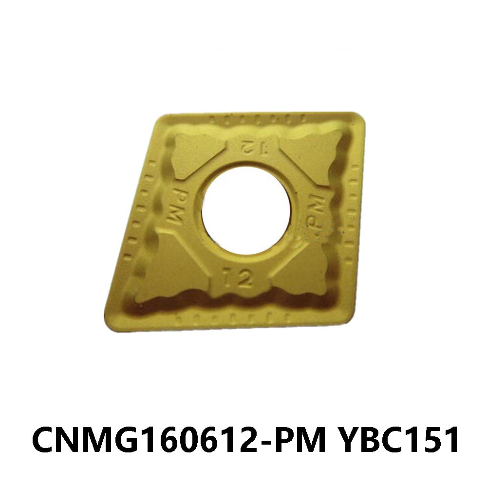 ZCC CNMG160612-PM YBC151 Carbide Turning Insert - Diamond 80° | Steel (10 PCS)