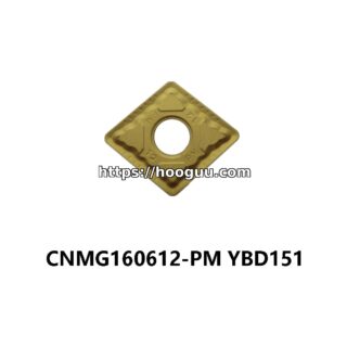 Original ZCC-CT CNMG160612-PM YBD151 Carbide Turning Insert - Diamond 80° | Cast Iron (10 PCS)