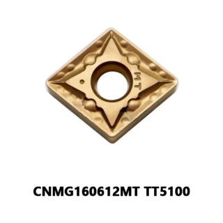 Original TaeguTec CNMG160612MT TT5100 Carbide Turning Insert - Diamond 80° (10 PCS)