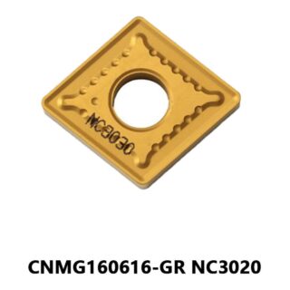 Original Korloy CNMG160616-GR NC3020 Carbide Turning Insert - Diamond 80° | Cast Iron (10 PCS)