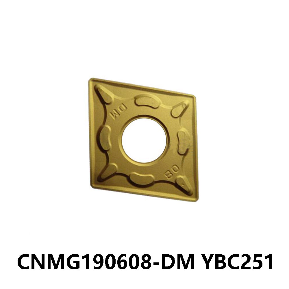 Zcc.ct 100% Original  CNMG190608-DM YBC251 Turning Insert 10 pcs