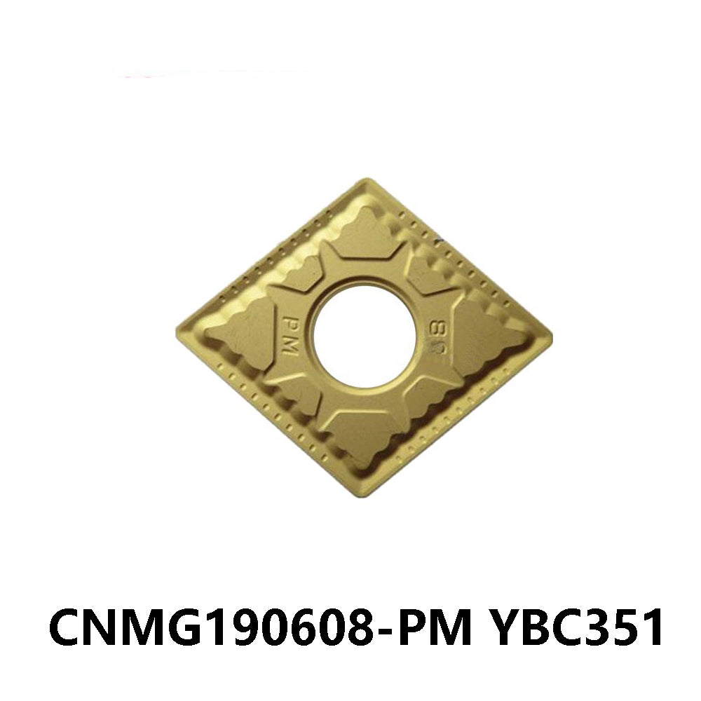 Zcc.ct 100% Original CNMG190608-PM YBC351 Turning Insert 10 pcs