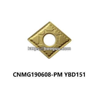 Original ZCC-CT CNMG190608-PM YBD151 Carbide Turning Insert - Diamond 80° | Steel & More (10 PCS)