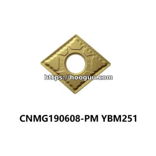 Original ZCC-CT CNMG190608-PM YBM251 Carbide Turning Insert - Diamond 80° | Steel & More