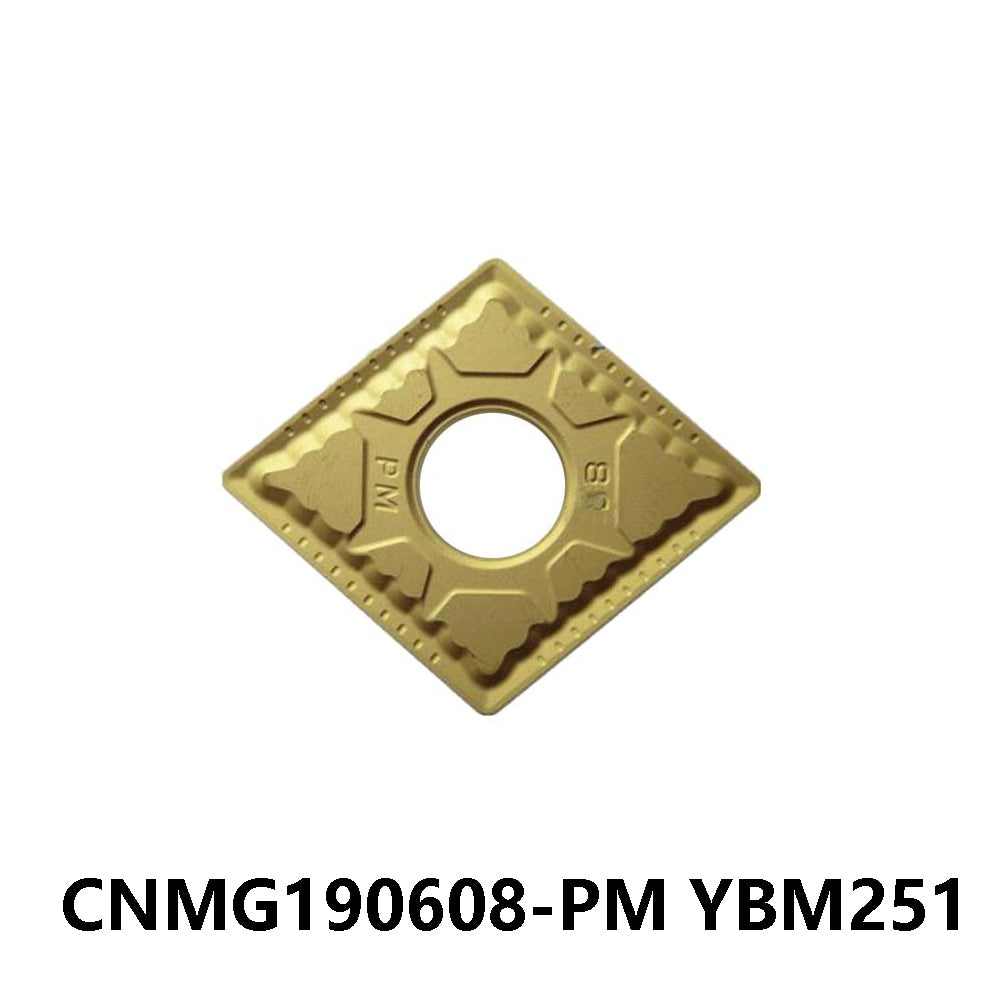 Zcc.ct 100% Original CNMG190608-PM YBM251 turning Insert 10 pcs