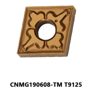 Original Tungaloy CNMG190608-TM T9125 Carbide Turning Insert - Diamond 80° | Steel (10 PCS)