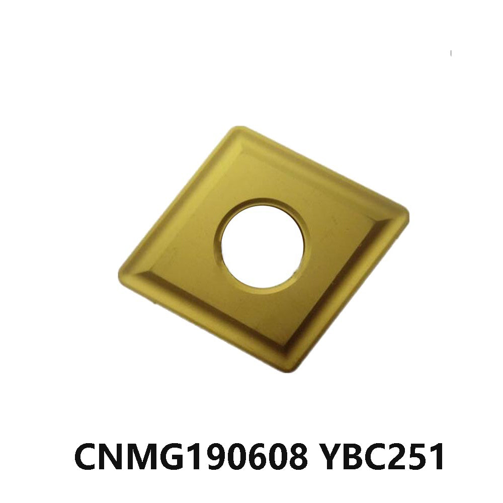ZCC CNMG190608 YBC251 Carbide Turning Insert - Diamond 80° | Steel (10 PCS)