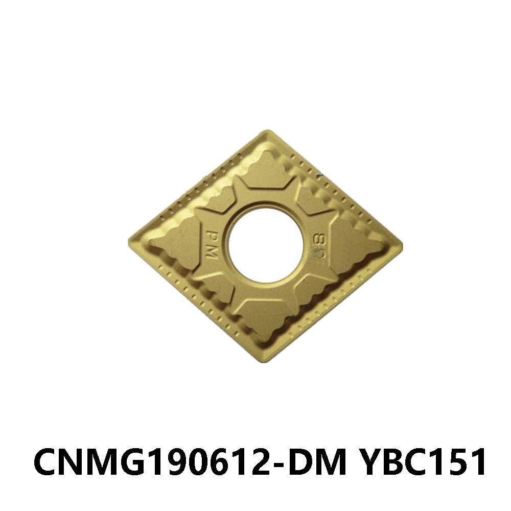 Zcc.ct 100% Original CNMG190612-DM YBC151 turning Insert 10 pcs