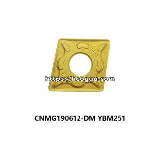 Original ZCC-CT CNMG190612-DM YBM251 Carbide Turning Insert - Diamond 80° | Steel, Stainless Steel (10 PCS)